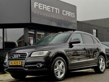 Audi Q5 3.0 TDI AUT7 QUATTRO 2X S-LINE 245 PK. LEDER NAVI AI beschikbaar voor biedingen