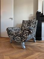 Zebra Fauteuil - Statement Piece!, Ophalen, Zo goed als nieuw, Stof, 75 tot 100 cm