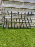 Smeedijzer hekdeel, Tuin en Terras, Tuinhekken en Hekwerk, Ophalen, Gebruikt, IJzer