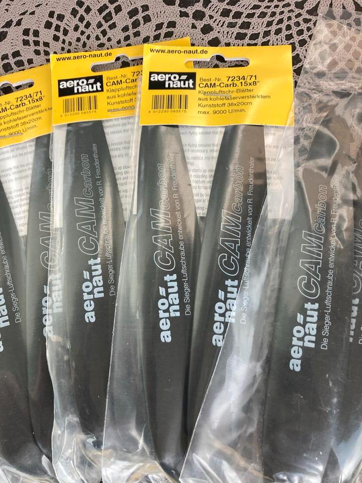 Aero-naut Klappropellers & Middenstukken - Nieuw, Hobby en Vrije tijd, Modelbouw | Auto's en Voertuigen, Nieuw, Overige typen