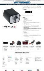 Rockford Fosgate Remote controller PEQ Bass remote, Auto diversen, Autospeakers, Audio-design, Nieuw, Am Breilingsweg 3, 76709 Kronau, Duitsland