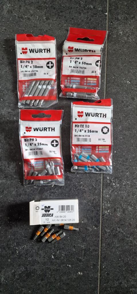 Bitjes, Doe-het-zelf en Verbouw, Gereedschap | Boormachines, Ophalen of Verzenden