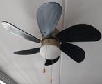 Plafond ventilator met lamp, Ophalen of Verzenden, Zo goed als nieuw, Plafondventilator