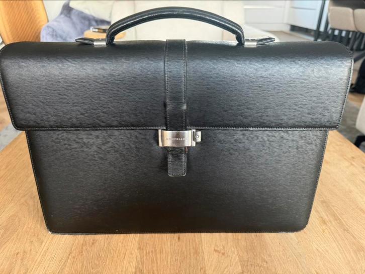 MONTBLANC Aktetas, Computers en Software, Laptoptassen, Gebruikt, Aktetas, 17 inch of meer, Ophalen