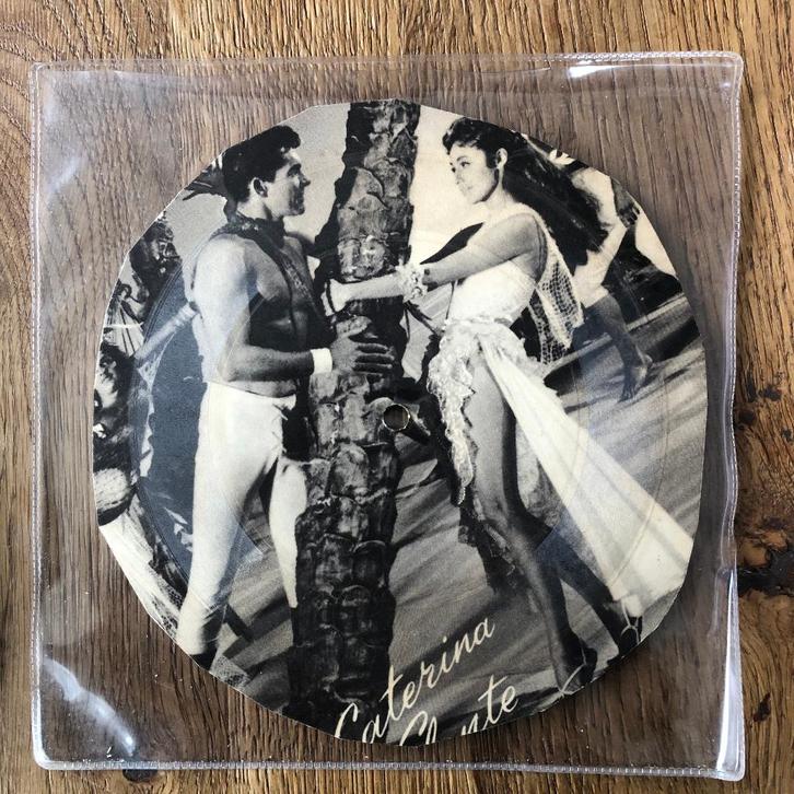 Caterina Valente Papa Piccolino Phocord flexi picture disk, Cd's en Dvd's, Vinyl Singles