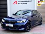 BMW 3-serie M340i xDrive M stoelen/360/HuD/Laser, 12 maanden, Euro 6, 1700 kg, Blauw