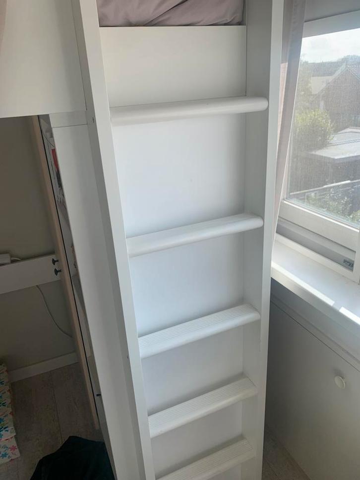 Hoogslaper van Ikea, Kinderen en Baby's, Kinderkamer | Bedden, Zo goed als nieuw, 180 cm of meer, 85 tot 100 cm, Ophalen