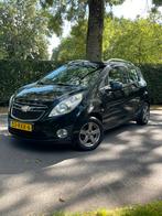 Chevrolet Spark 1.0 Bifuel 2011 Zwart, Auto's, 4 cilinders, Zwart, Origineel Nederlands, LPG