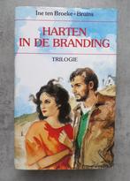 Ine ten Broeke - Bruins  Harten in de Branding  Triologie, Boeken, Ine ten Broeke-Bruins, Ophalen of Verzenden, Zo goed als nieuw