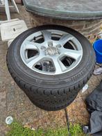Audi A4 b8 velgen met Bridgestone Blizzak banden 205/60 R16, Auto-onderdelen, Banden en Velgen, Ophalen, Gebruikt, 16 inch, 205 mm