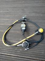 Ademautomaat Aqualung Legend DIN 300 bar + duikcomputer, Watersport en Boten, Duiken, Ophalen of Verzenden, Gebruikt, Overige typen