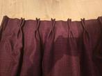 Mooie paarse aubergine kleurige gordijnen 2.42 hoog, 3.28 br, Ophalen, 200 cm of meer, 200 cm of meer