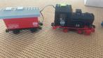 Te koop lego trein met veel rails , locomotief, wagon  etc, Ophalen of Verzenden, Gebruikt, Lego