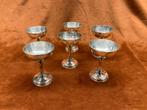 Gerard set van 6 zwaar verzilverde kelkjes – ca. 1930 - '55, Verzenden, Zilver