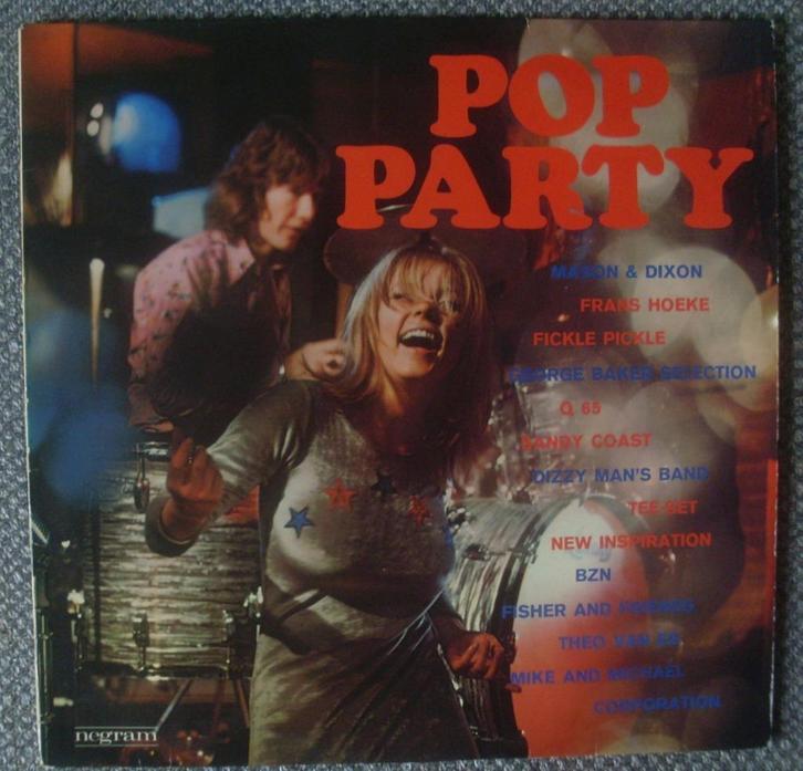 Pop Party (LP) oa Q65 Tee-Set Sandy Coast Fickle Pickle BZN, Cd's en Dvd's, Vinyl | Verzamelalbums, Gebruikt, Pop, 12 inch, Ophalen of Verzenden