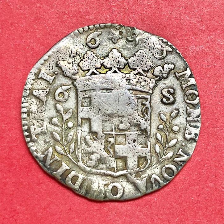 Utrecht. Rijderschelling met klop. 1686. Zfr., Postzegels en Munten, Munten | Nederland, Losse munt, Overige waardes, Vóór koninkrijk