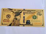 BANKBILJET GOUDFOLIE - STAR WARS -100 DOLLAR - OBI ONE, Verzamelen, Verzenden, Nieuw, Overige typen