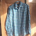 Blokken ruitjes blouse overhemd River Woods maat xl, Ophalen of Verzenden, Zo goed als nieuw, Blauw, Halswijdte 43/44 (XL)
