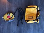 The North Face Duffel Bag - Maat S -  Geel, 30 cm of meer, Minder dan 35 cm, Ophalen of Verzenden, Zo goed als nieuw