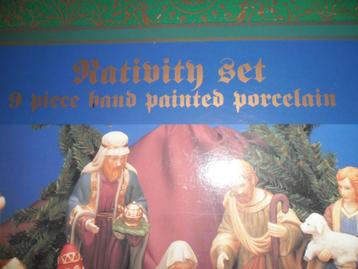 Kerstmis beeldengroep 9en delig beschikbaar voor biedingen