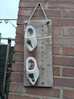 Tuin Wandornament met Klompjes  Kruidenrek voor Tuin/Balkon, Ophalen of Verzenden, Zo goed als nieuw