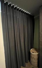 Antraciet verduisterende gordijnen, Huis en Inrichting, Ophalen, Gebruikt, 200 cm of meer, 150 tot 200 cm