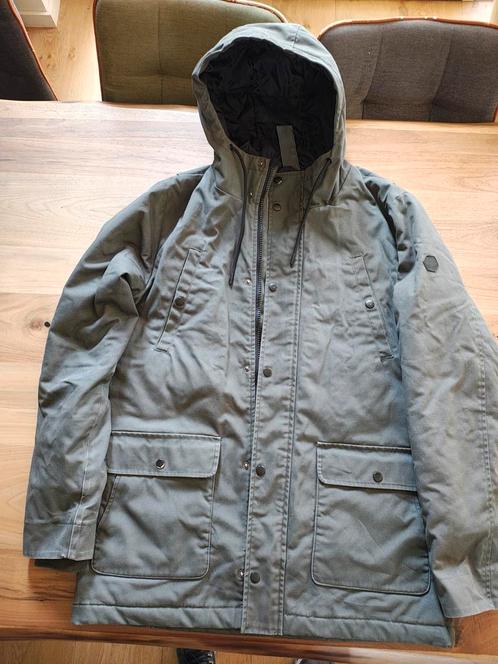 RVLT (Revolution) Winter jas - Donkergroen - Large, Kleding | Heren, Jassen | Winter, Gedragen, Maat 52/54 (L), Groen, Ophalen of Verzenden