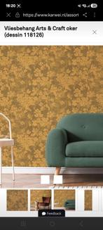 Behang bloemen, Huis en Inrichting, Stoffering | Behang, Ophalen of Verzenden, Minder dan 10 m²