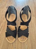Rieker open schoenen met hak, Zwart, Ophalen of Verzenden, Zo goed als nieuw, Schoenen met hoge hakken