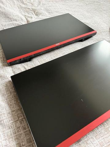 Twee AOC G2490VXA (gaming) monitoren beschikbaar voor biedingen