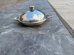 Simtronic RVS Grillpan met Deksel – Zo goed als nieuw, Ophalen of Verzenden, Gebruikt, Rvs, Kookpan of Snelkookpan
