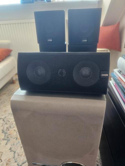 Canton 5.1 Speakerset + Receivers, Audio, Tv en Foto, Home Cinema-sets, Gebruikt, Overige spelers, 5.1-systeem, Ophalen