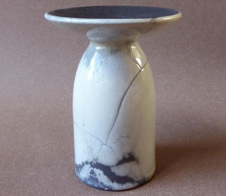 Otto keramiek vintage kandelaar West-Germany, Huis en Inrichting, Woonaccessoires | Kandelaars en Kaarsen, Gebruikt, Kandelaar