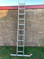 Altrex ladder 20 treden, Doe-het-zelf en Verbouw, Ladders en Trappen, Ophalen, Gebruikt, Ladder, Opvouwbaar of Inschuifbaar