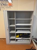 Kantoorkast met schuifdeur - 120x160x43cm, Huis en Inrichting, Kasten | Roldeurkasten en Archiefkasten, Ophalen, Gebruikt, 100 tot 150 cm