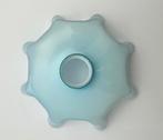Vintage Frans opaline glazen lamp glas hemelsblauw, Ophalen of Verzenden, Zo goed als nieuw, Glas, Minder dan 50 cm