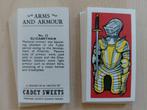 Arms and Armour complete set trade cards Cadet Sweets 1960, Verzamelen, Militaria | Algemeen, Ophalen, Landmacht, Overige gebieden