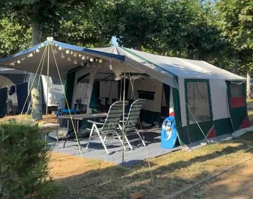 Vouwwagen met jaar stalling in Zaandam!, Caravans en Kamperen, Vouwwagens, Jamet, tot en met 6, Meerkleurig, Aanwezig, Ophalen