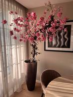 Kunstboom roze bloesem in pot, Ophalen, Zo goed als nieuw, Binnen