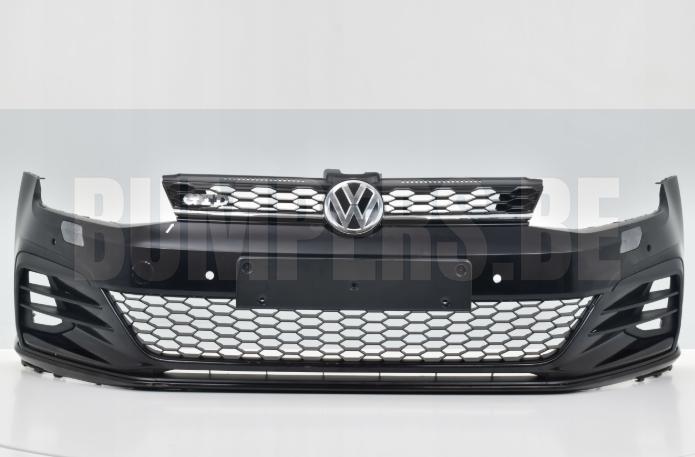 Bumper VOLKSWAGEN GOLF 7 GTD FACELIFT 2017-4XPDC Voorbumper, Auto-onderdelen, Carrosserie en Plaatwerk, Bumper, Voor, Gebruikt