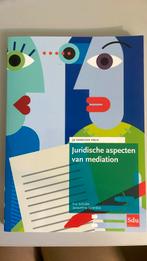 Handboek Mediation en Juridische aspecten van mediation, Boeken, Studieboeken en Cursussen, Ophalen of Verzenden, Alpha, Nieuw