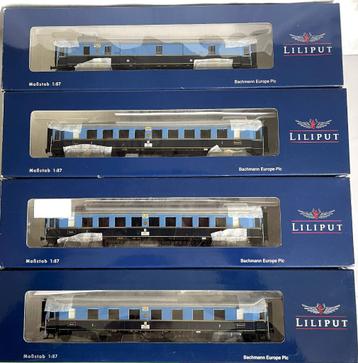 Liliput H0: 4-delige set "Karwendel-Express" van de DRG  beschikbaar voor biedingen