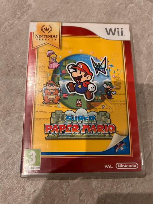 Nintendo Wii Paper Mario, Spelcomputers en Games, Games | Nintendo Wii, Gebruikt, 1 speler, Vanaf 3 jaar, Ophalen of Verzenden