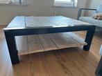 Salontafel John van firma hout en staal maat meubelen, Ophalen, Gebruikt, 100 tot 150 cm, 50 tot 100 cm