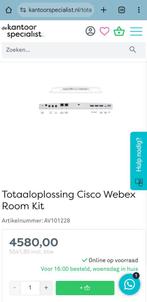 Cisco Webex Room Kit, Ophalen of Verzenden, Nieuw, Overige typen