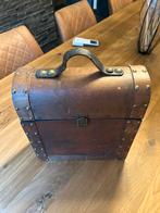 Houten wijnkist met handvat, Gebruikt, 50 tot 100 cm, Ophalen of Verzenden, Minder dan 50 cm