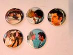 Grease John Travolta Olivia Newton John muziek buttons film, Verzamelen, Ophalen of Verzenden, Zo goed als nieuw