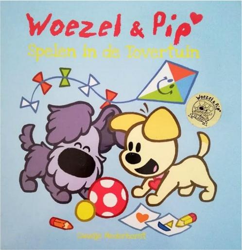 Boek Woezel En Pip - Spelen In De Tovertuin, Boeken, Kinderboeken | Kleuters, Zo goed als nieuw, Fictie algemeen, Jongen of Meisje