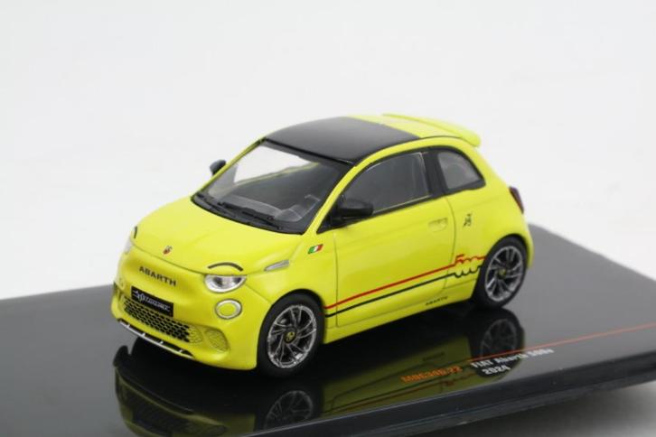 1:43  Fiat 500 E Abarth 2024  -  IXO, Hobby en Vrije tijd, Modelauto's | 1:43, Nieuw, Auto, Overige merken, Ophalen of Verzenden