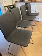 Eetkamerstoel, Huis en Inrichting, Stoelen, Ophalen, Gebruikt, Vier, Metaal